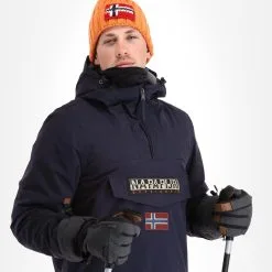 Napapijri, Rainforest Winter 3 (2022/2023) Anorak D'hiver Hommes Marine Bleu -ColourWear Soldes napapijri rainforest winter 3 af anorak heren marine blauw 22napap111v3 BI 05