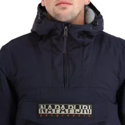 Napapijri, Rainforest Winter 3 (2022/2023) Anorak D'hiver Hommes Marine Bleu -ColourWear Soldes napapijri rainforest winter 3 af anorak heren marine blauw 22napap111v3 BI 07