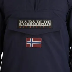 Napapijri, Rainforest Winter 3 (2022/2023) Anorak D'hiver Hommes Marine Bleu -ColourWear Soldes napapijri rainforest winter 3 af anorak heren marine blauw 22napap111v3 BI 08