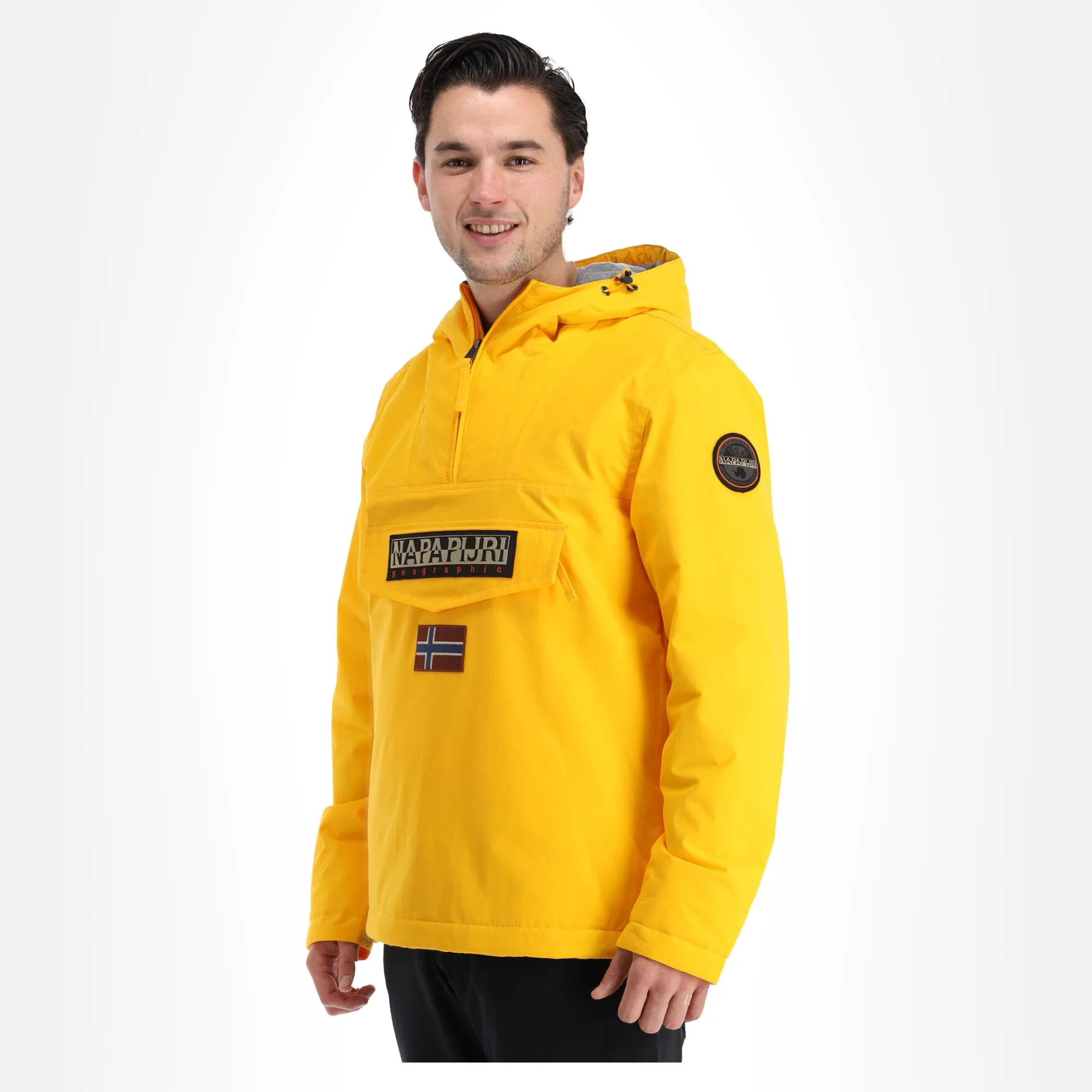 Napapijri, Rainforest Winter 3 (2022/2023) Anorak D'hiver Hommes Ray Jaune 3 Napapijri, Rainforest Winter 3 (2022/2023) Anorak D'hiver Hommes Ray Jaune