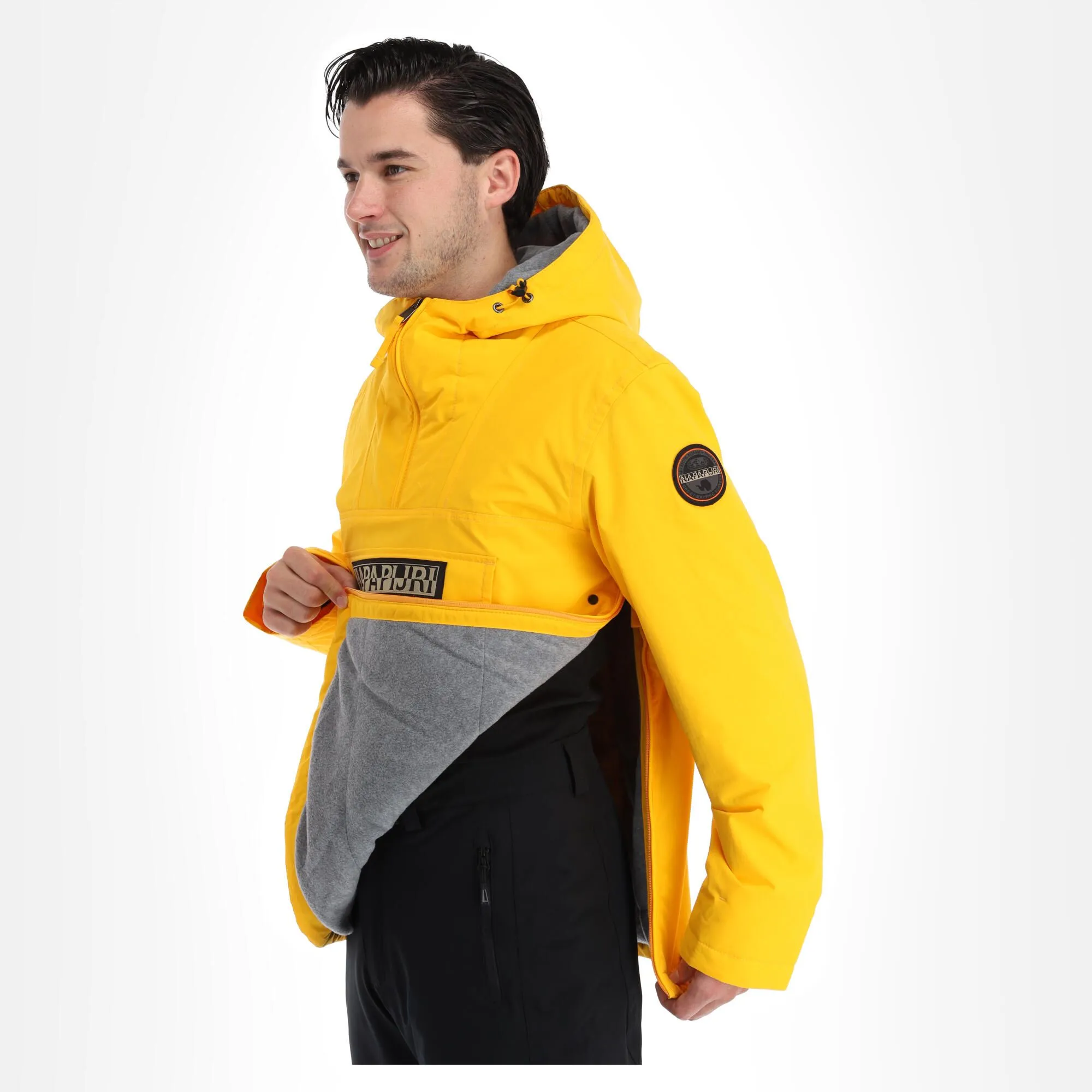 Napapijri, Rainforest Winter 3 (2022/2023) Anorak D'hiver Hommes Ray Jaune 7 Napapijri, Rainforest Winter 3 (2022/2023) Anorak D'hiver Hommes Ray Jaune – Image 5