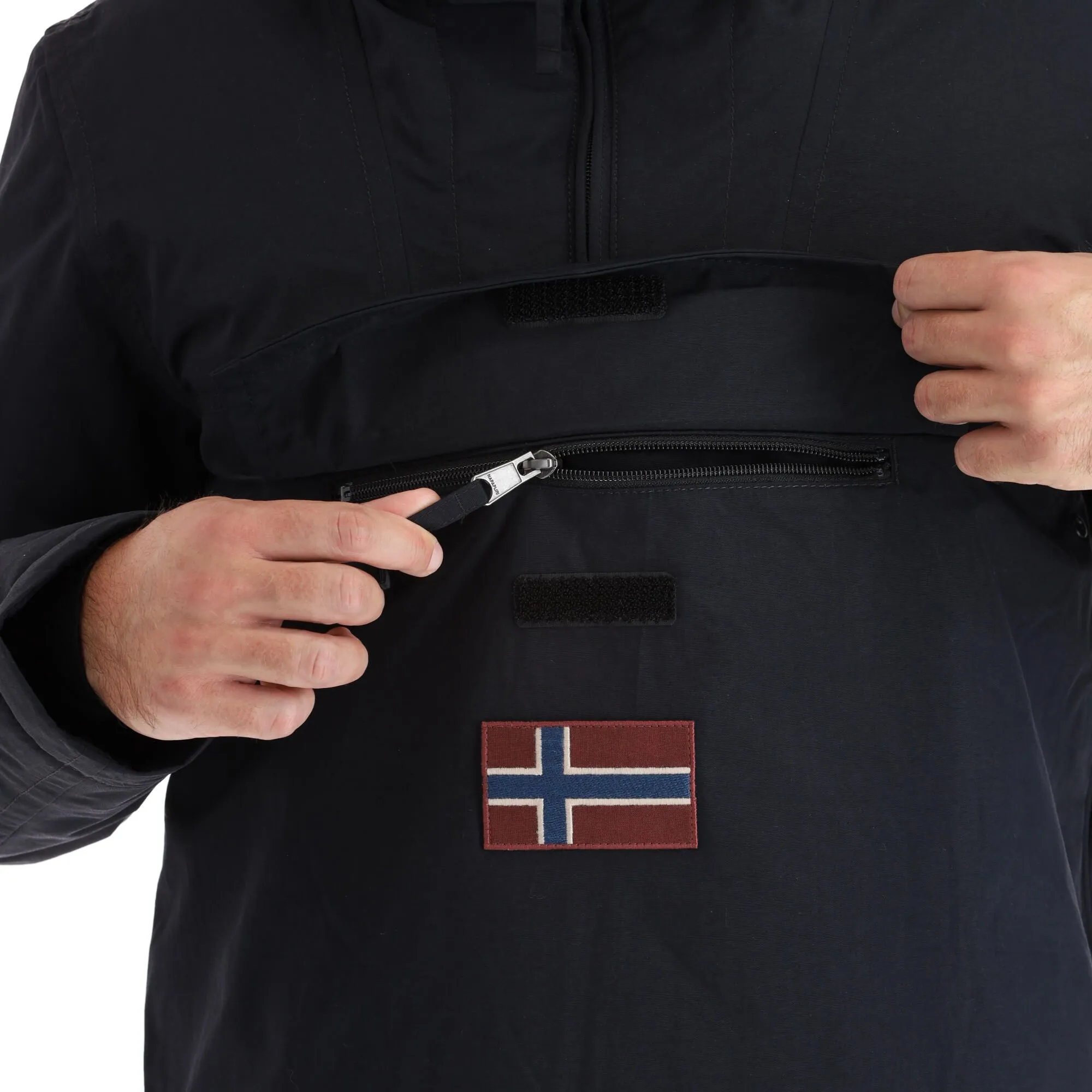 Napapijri, Rainforest Winter 3 (2022/2023) Anorak D'hiver Hommes Noir 10 Napapijri, Rainforest Winter 3 (2022/2023) Anorak D'hiver Hommes Noir – Image 8