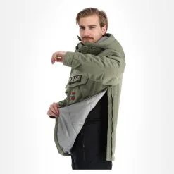 Napapijri, Skidoo 4 (2022/2023) Anorak D'hiver Hommes Lichen Vert -ColourWear Soldes napapijri skidoo 4 2022 2023 af anorak heren lichen groen 22napap114v3 BI 06