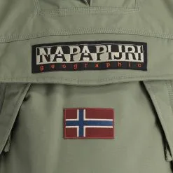 Napapijri, Skidoo 4 (2022/2023) Anorak D'hiver Hommes Lichen Vert -ColourWear Soldes napapijri skidoo 4 2022 2023 af anorak heren lichen groen 22napap114v3 BI 08