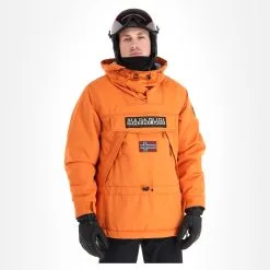 Napapijri, Skidoo 4 (2022/2023) Anorak D'hiver Hommes Butternut Orange -ColourWear Soldes napapijri skidoo 4 af anorak heren butternut oranje 22napap114v1 BI 04