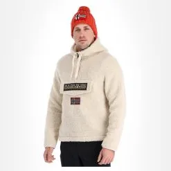 Napapijri, T-Burgee Hzh (2022/2023) Pull Hommes Whitecap Gris