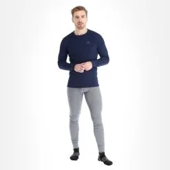 Odlo, Active Warm 2 Pack Chemise Thermo 2-pack Hommes Diving Bleu, Noir