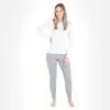 Odlo, Active Warm Eco Chemise Thermo Femmes Blanc 1 Odlo, Active Warm Eco Chemise Thermo Femmes Blanc -ColourWear Soldes odlo active warm eco thermoshirt dames wit FA20odl012a BI 01