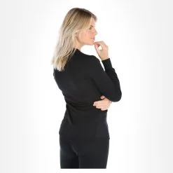 Odlo, Active Warm Eco Chemise Thermo Femmes Noir 9 Odlo, Active Warm Eco Chemise Thermo Femmes Noir -ColourWear Soldes odlo active warm eco thermoshirt dames zwart FA20odl012b BI 03