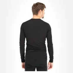 Odlo, Active Warm Eco Chemise Thermo Hommes Noir -ColourWear Soldes odlo active warm eco thermoshirt heren zwart FA10odl013a BI 03