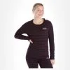 Odlo, Active Warm Originals Eco Chemise Thermo Femmes Dark Sapphire, Sundried Tomato Bleu, Rouge -ColourWear Soldes odlo active warm originals eco fa thermoshirt dames dark sapphire 22odlox117v1 BI 02