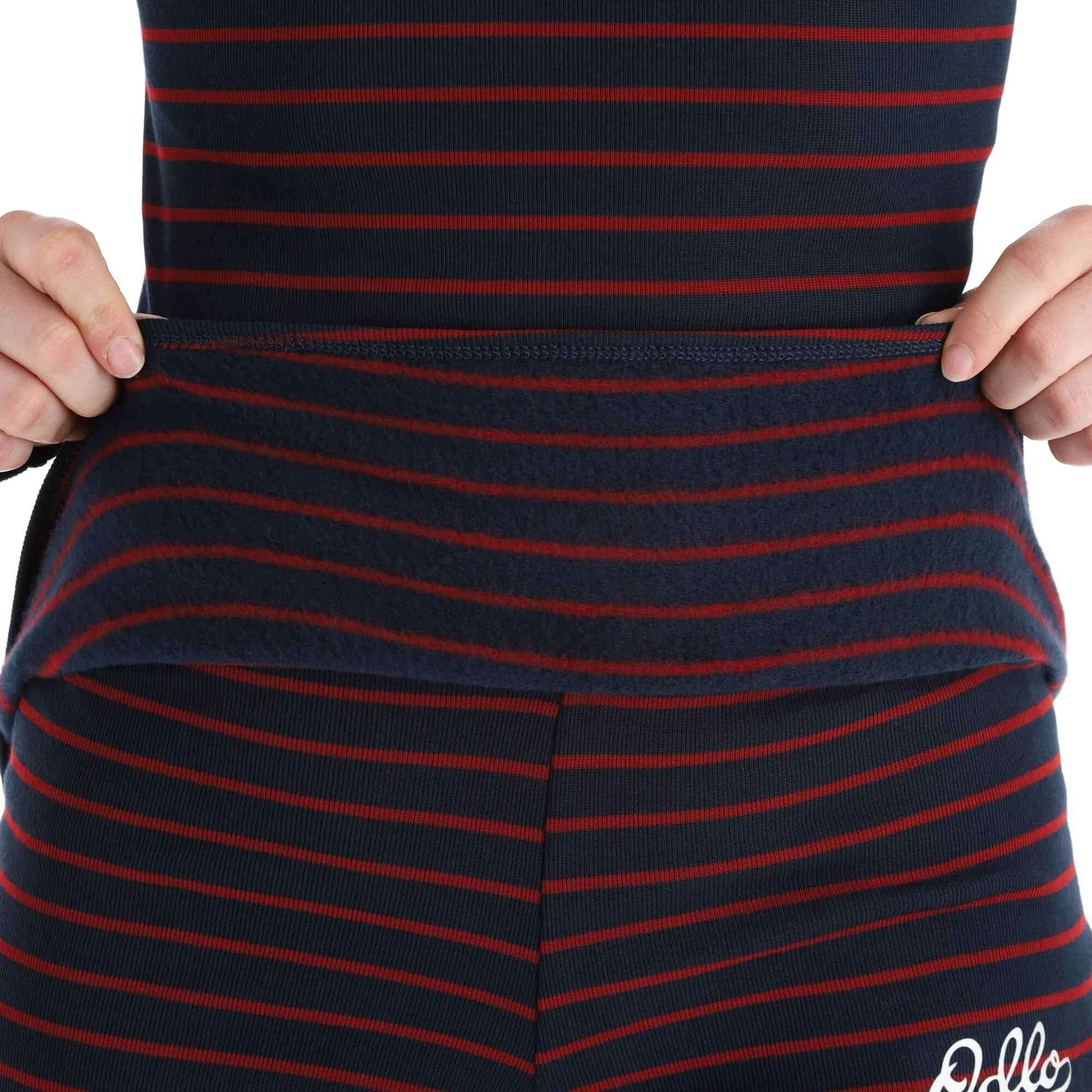 Odlo, Active Warm Originals Eco Chemise Thermo Femmes Dark Sapphire, Sundried Tomato Bleu, Rouge 7 Odlo, Active Warm Originals Eco Chemise Thermo Femmes Dark Sapphire, Sundried Tomato Bleu, Rouge – Image 5