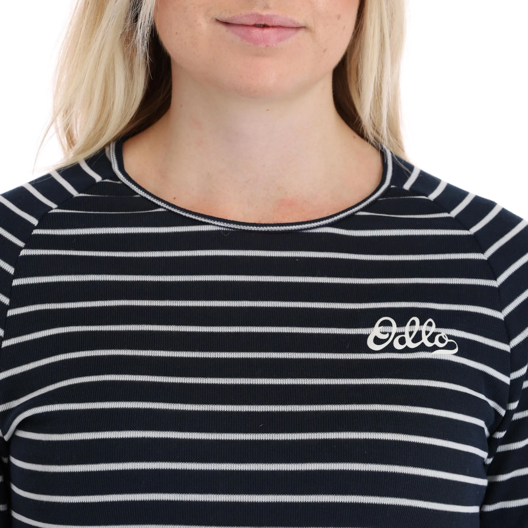 Odlo, Active Warm Originals Eco Pantalon Thermique Femmes Dark Sapphire, Silver Bleu, Gris 6 Odlo, Active Warm Originals Eco Pantalon Thermique Femmes Dark Sapphire, Silver Bleu, Gris – Image 4