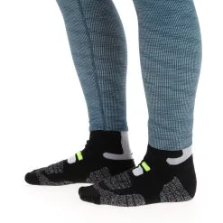 Odlo, Blackcomb Eco Pantalon Thermique Femmes Teal, Space Dye Bleu -ColourWear Soldes odlo blackcomb eco fb thermobroek dames teal space dye blauw 22odlox120v2 BI 05