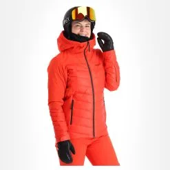 Peak Performance, Blackfire Jacket Veste De Ski Femmes Racing Rouge -ColourWear Soldes peak performance blackfire jacket aa jas gevoerd dames racing rood AA21pea113b BI 04