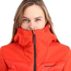 Peak Performance, Blackfire Jacket Veste De Ski Femmes Racing Rouge -ColourWear Soldes peak performance blackfire jacket aa jas gevoerd dames racing rood AA21pea113b BI 10