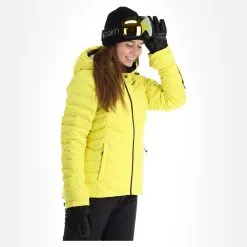 Peak Performance, Frost Ski Jacket Veste De Ski Femmes Citrine Jaune -ColourWear Soldes peak performance frost ski jacket aa jas gevoerd dames citrine AA21pea115d BI 04