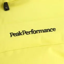Peak Performance, Frost Ski Jacket Veste De Ski Femmes Citrine Jaune -ColourWear Soldes peak performance frost ski jacket aa jas gevoerd dames citrine AA21pea115d BI 11