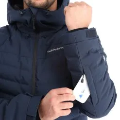 Peak Performance, Frost Ski Jacket Veste De Ski Hommes Shadow Bleu -ColourWear Soldes peak performance frost ski jacket aa jas gevoerd heren shadow AA11pea106b BI 08