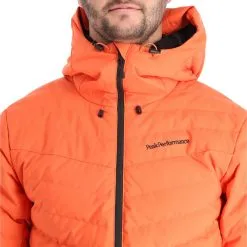 Peak Performance, Frost Ski Jacket Veste De Ski Hommes Zeal Orange -ColourWear Soldes peak performance frost ski jacket aa jas gevoerd heren zeal oranje AA11pea106e BI 09