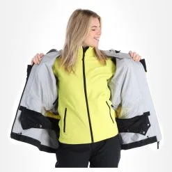 Peak Performance, Gravity Jacket Veste De Ski à Coque Dure Loose Fit Femmes Citrine Jaune -ColourWear Soldes peak performance gravity jacket ab hardshell jas loose fit dames AA21pea110b BI 05