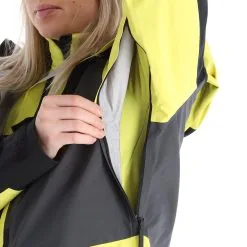 Peak Performance, Gravity Jacket Veste De Ski à Coque Dure Loose Fit Femmes Citrine Jaune -ColourWear Soldes peak performance gravity jacket ab hardshell jas loose fit dames AA21pea110b BI 11