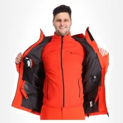 Peak Performance, Maroon Long Jacket Veste De Ski Hommes Racing Rouge -ColourWear Soldes peak performance maroon long jacket aa jas gevoerd heren racing AA11pea105b BI 06