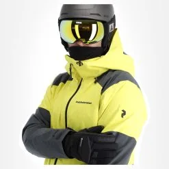 Peak Performance, Pact Jacket Veste De Ski Hommes Citrine Jaune -ColourWear Soldes peak performance pact jacket aa jas gevoerd heren citrine geel AA11pea109c BI 05