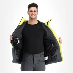 Peak Performance, Pact Jacket Veste De Ski Hommes Citrine Jaune -ColourWear Soldes peak performance pact jacket aa jas gevoerd heren citrine geel AA11pea109c BI 06