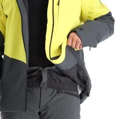Peak Performance, Pact Jacket Veste De Ski Hommes Citrine Jaune -ColourWear Soldes peak performance pact jacket aa jas gevoerd heren citrine geel AA11pea109c BI 11