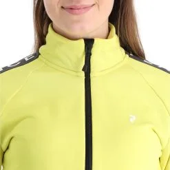 Peak Performance, Rider Zip Jacket Gilet Femmes Citrine Jaune -ColourWear Soldes peak performance rider zip jacket ad midlayer dons jas dames AD21pea120c BI 06