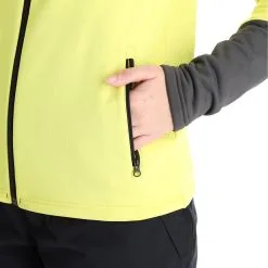 Peak Performance, Rider Zip Jacket Gilet Femmes Citrine Jaune -ColourWear Soldes peak performance rider zip jacket ad midlayer dons jas dames AD21pea120c BI 07