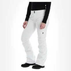 Peak Performance, Stretch Pants Pantalon De Ski Femmes Off Blanc