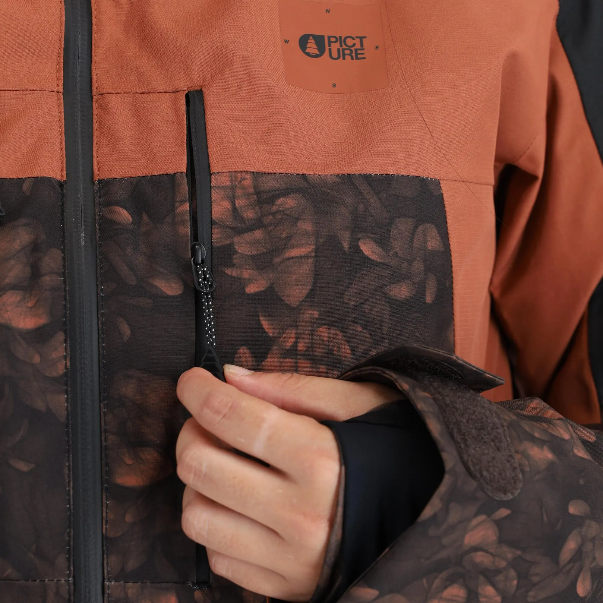 Picture, Exa Jkt Veste De Ski Femmes Iberis Print Brun 10 Picture, Exa Jkt Veste De Ski Femmes Iberis Print Brun – Image 8