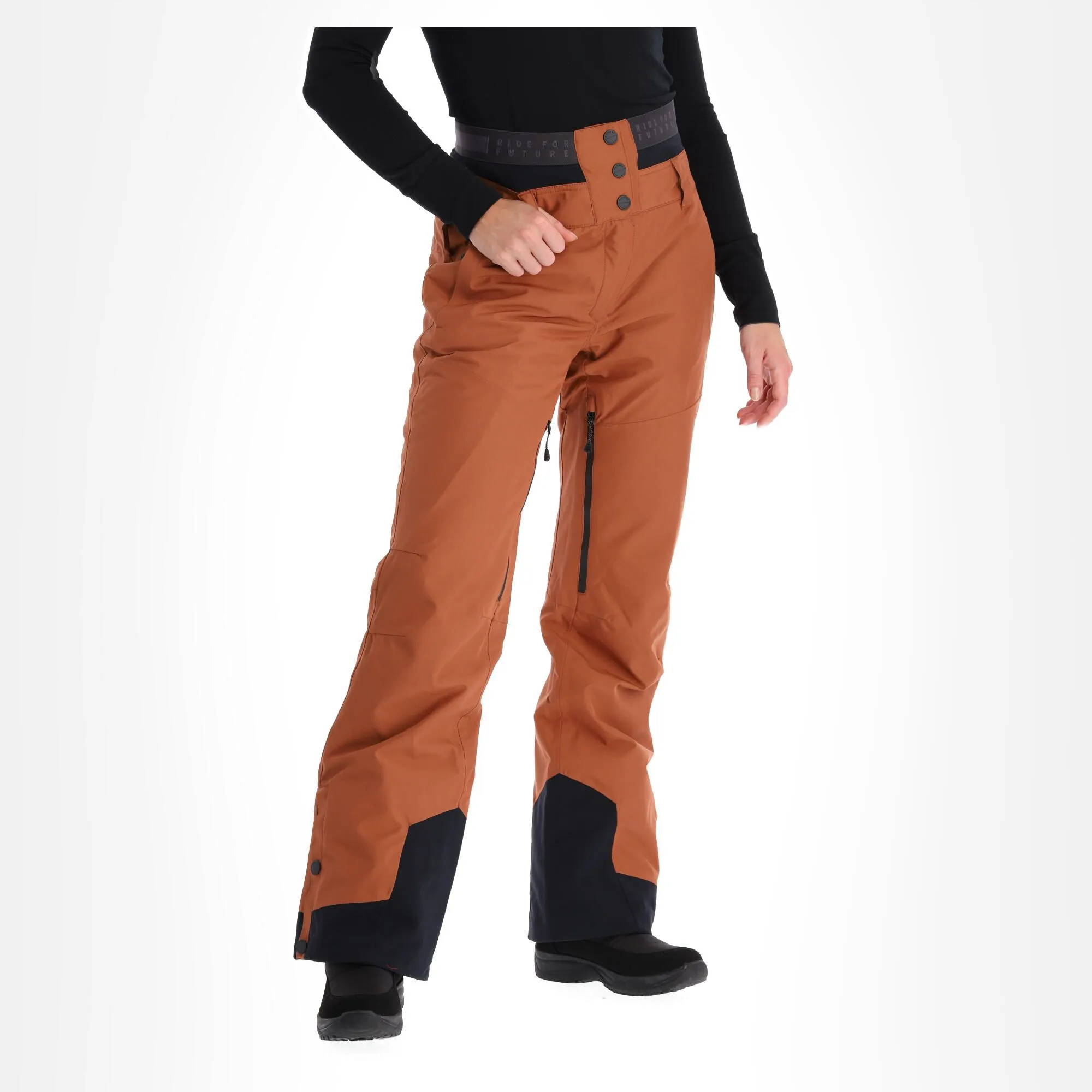 Picture, Exa Pt Pantalon De Ski Femmes Coconutz Brun 5 Picture, Exa Pt Pantalon De Ski Femmes Coconutz Brun – Image 3
