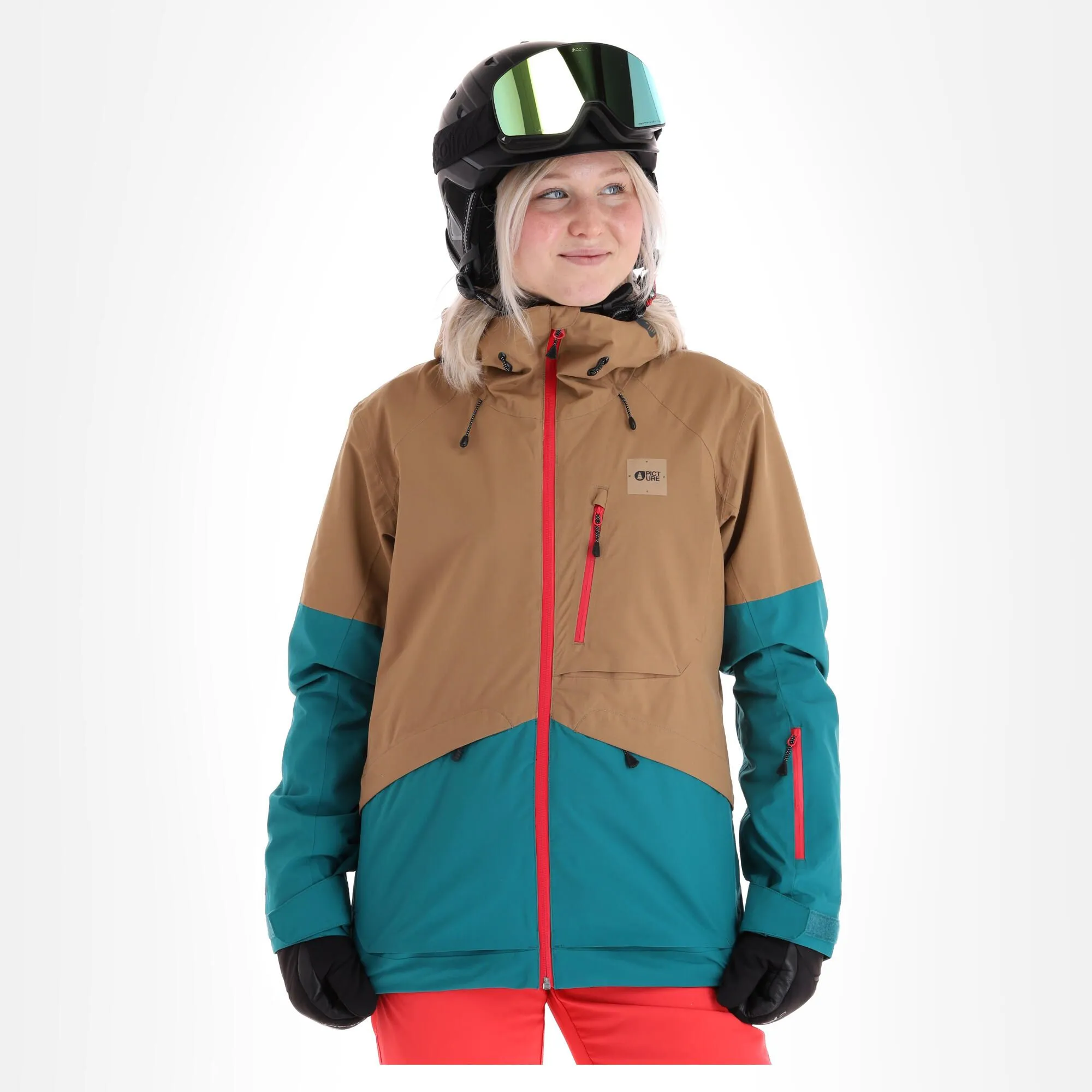 Picture, Fresya Jkt Veste De Ski Femmes Dark Stone Beige 3 Picture, Fresya Jkt Veste De Ski Femmes Dark Stone Beige
