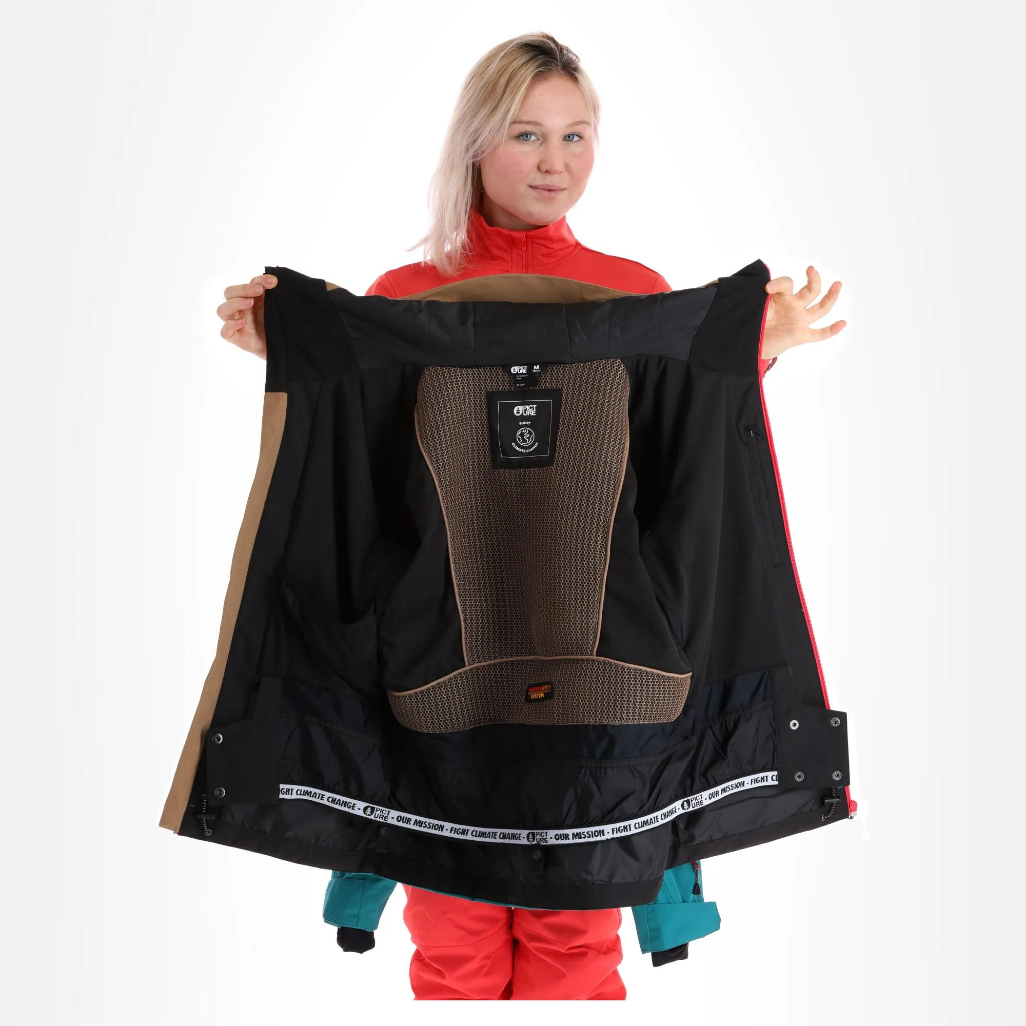 Picture, Fresya Jkt Veste De Ski Femmes Dark Stone Beige 7 Picture, Fresya Jkt Veste De Ski Femmes Dark Stone Beige – Image 5