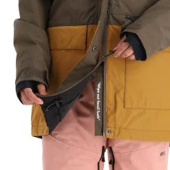 Picture, Glawi Jkt Veste De Ski Femmes Dark Army Vert -ColourWear Soldes picture glawi jkt aa jas gevoerd dames dark army groen 22pictu129v3 BI 10