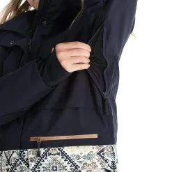 Picture, Glawi Jkt Veste De Ski Femmes Dark Bleu -ColourWear Soldes picture glawi jkt aa jas gevoerd dames dark blauw 22pictu129v1 BI 08