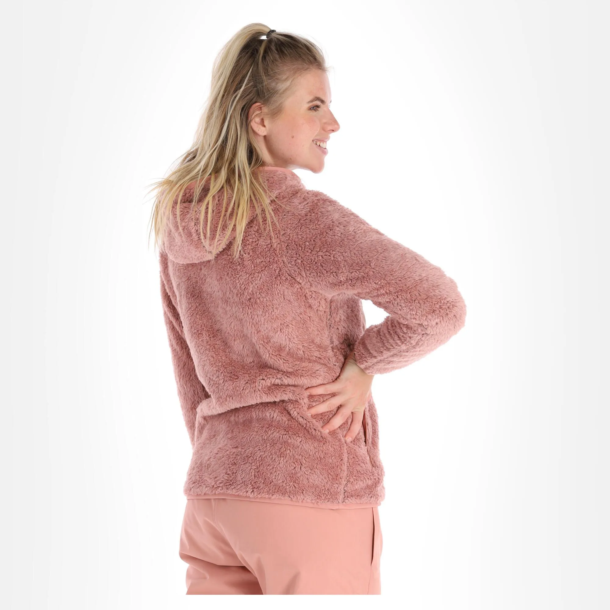 Picture, Izimo Fz Fleece Gilet Femmes Ash Rose 4 Picture, Izimo Fz Fleece Gilet Femmes Ash Rose – Image 2