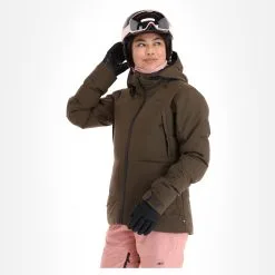 Picture, Lement Jkt Veste De Ski Femmes Dark Army Vert -ColourWear Soldes picture lement jkt aa jas gevoerd dames dark army groen 22pictu126v2 BI 04