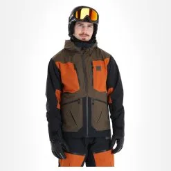 Picture, Naikoon Jkt Veste De Ski Hommes Dark Army Vert