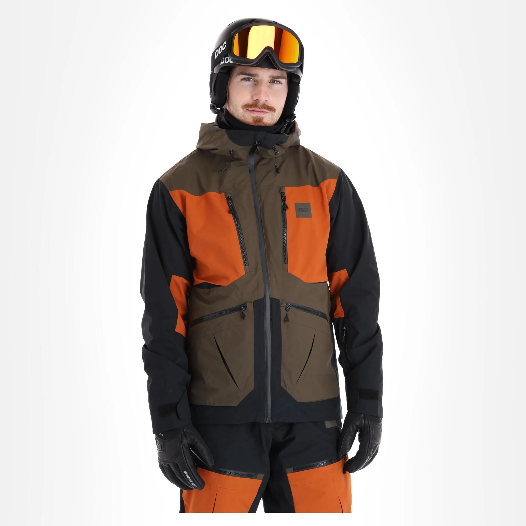 Picture, Naikoon Jkt Veste De Ski Hommes Dark Army Vert 3 Picture, Naikoon Jkt Veste De Ski Hommes Dark Army Vert