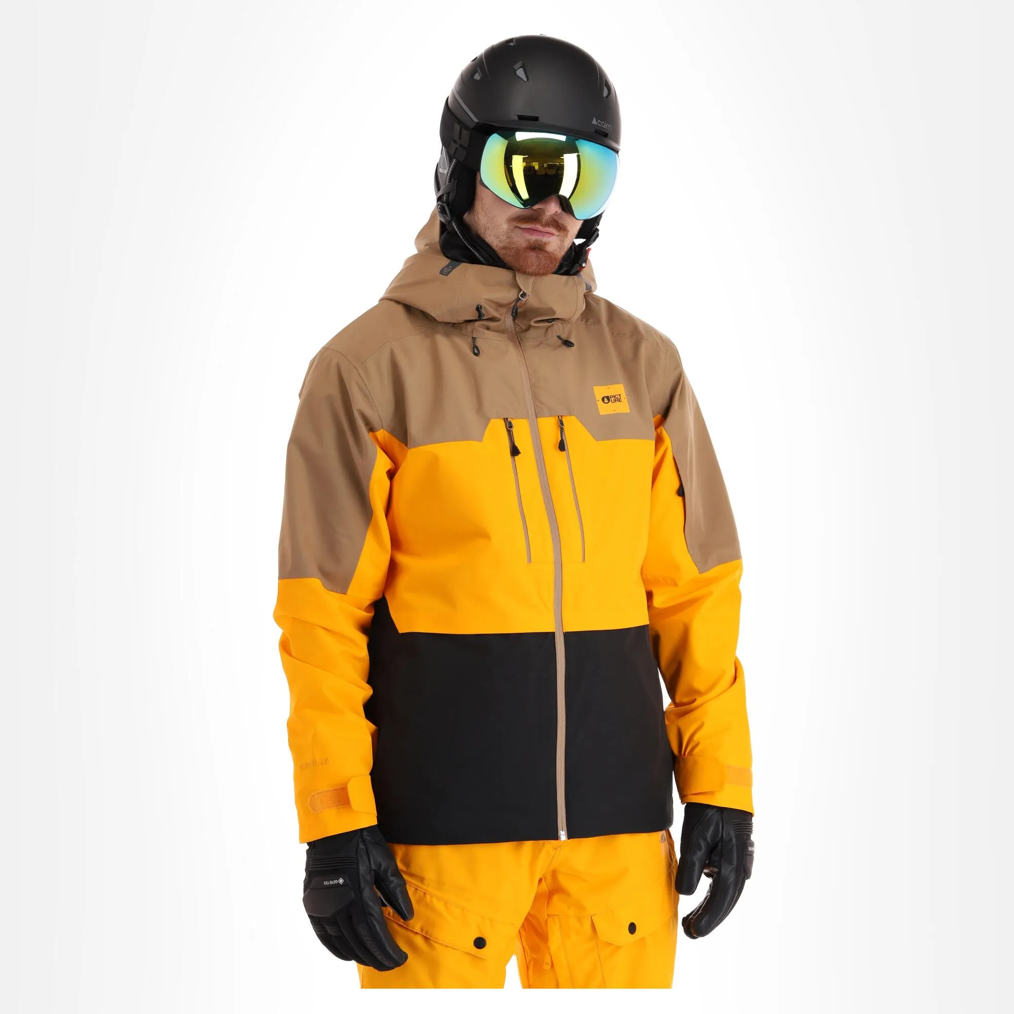 Picture, Picture Object Jkt Veste De Ski Hommes Jaune 3 Picture, Picture Object Jkt Veste De Ski Hommes Jaune