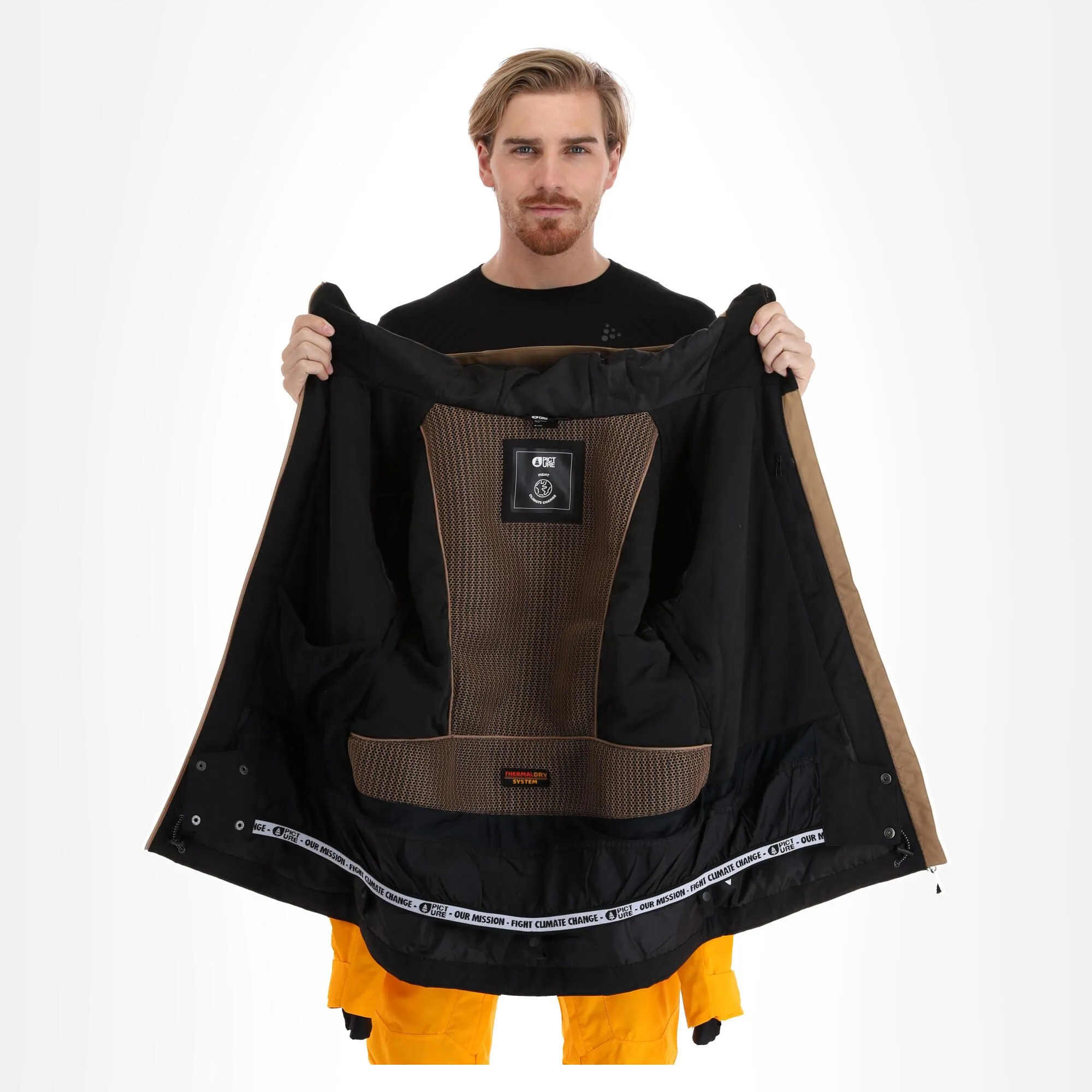 Picture, Picture Object Jkt Veste De Ski Hommes Jaune 7 Picture, Picture Object Jkt Veste De Ski Hommes Jaune – Image 5