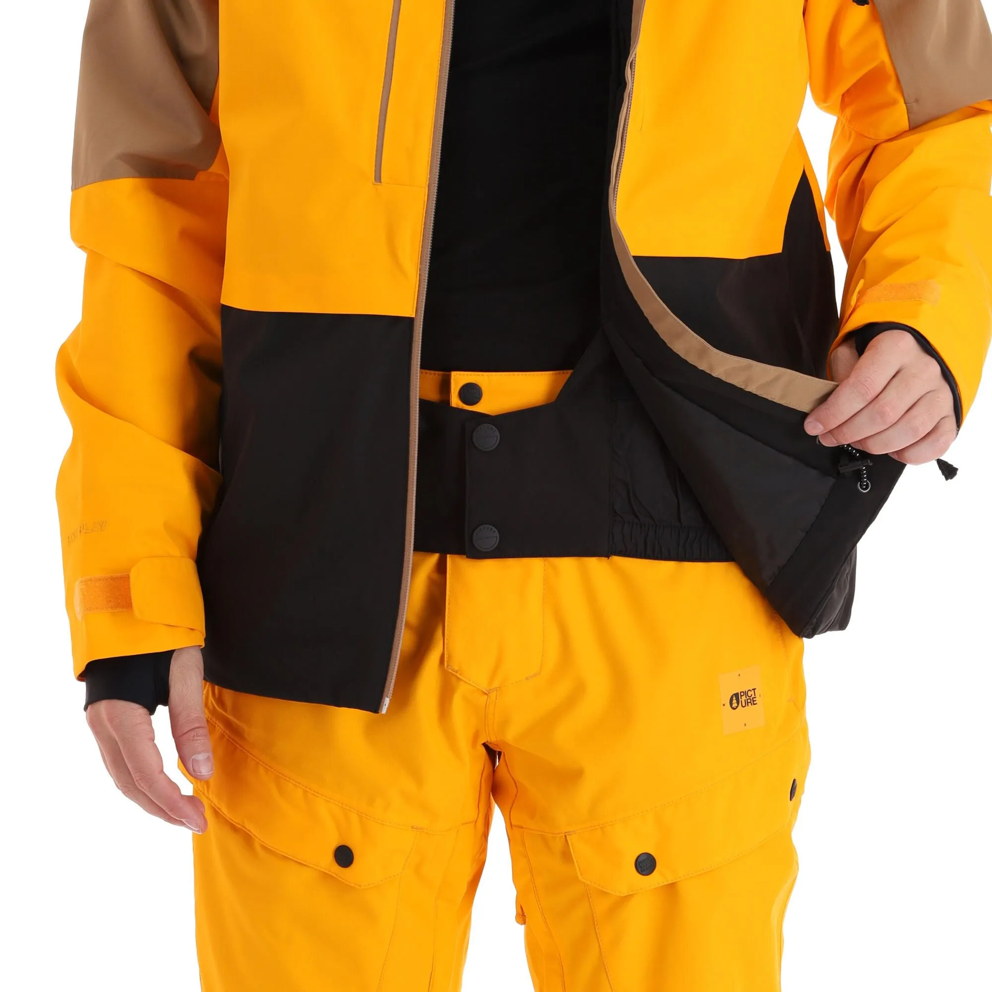 Picture, Picture Object Jkt Veste De Ski Hommes Jaune 10 Picture, Picture Object Jkt Veste De Ski Hommes Jaune – Image 8