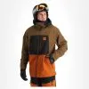 Picture, Track Jkt Veste De Ski Hommes Brun -ColourWear Soldes picture track jkt aa jas gevoerd heren bruin 22pictu116v2 BI 02
