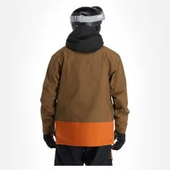 Picture, Track Jkt Veste De Ski Hommes Brun -ColourWear Soldes picture track jkt aa jas gevoerd heren bruin 22pictu116v2 BI 03