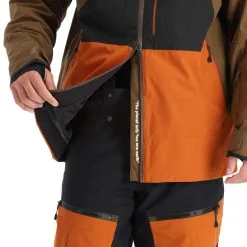 Picture, Track Jkt Veste De Ski Hommes Brun -ColourWear Soldes picture track jkt aa jas gevoerd heren bruin 22pictu116v2 BI 10