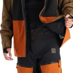 Picture, Track Jkt Veste De Ski Hommes Brun -ColourWear Soldes picture track jkt aa jas gevoerd heren bruin 22pictu116v2 BI 11